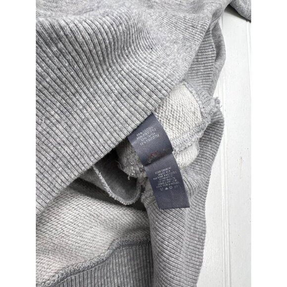 Aerie Gray Mock Neck Sweatshirt Pullover Women's Medium Casual Lightweight - Picture 5 of 6